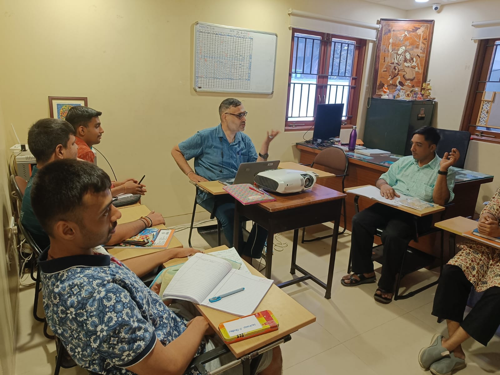 Vikasith participant receiving support in the workplace