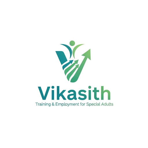 VIKASITH Logo - Training & Employment for Special Adults