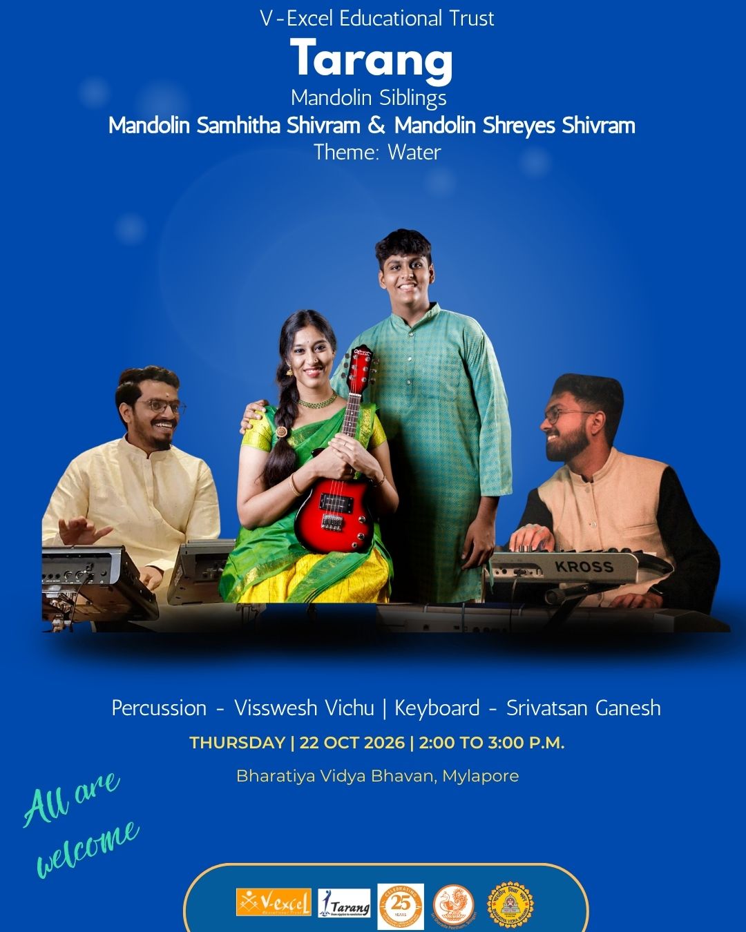 Mandolin Siblings – Samhitha Shivram & Shreyes Shivram