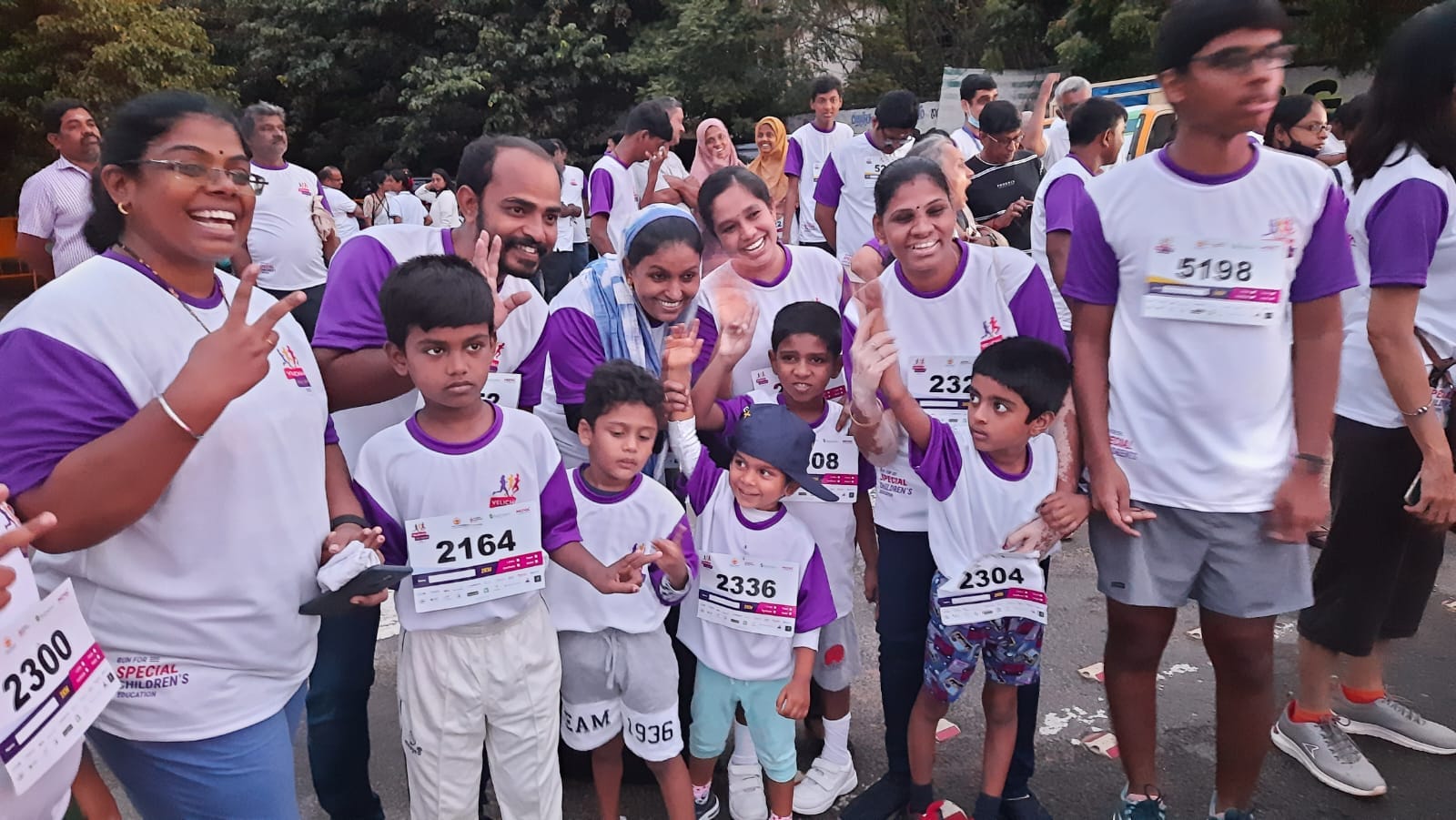 Social Marathon, run for special children's education